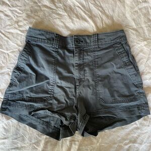 Old Navy Gray High Waist Shorts